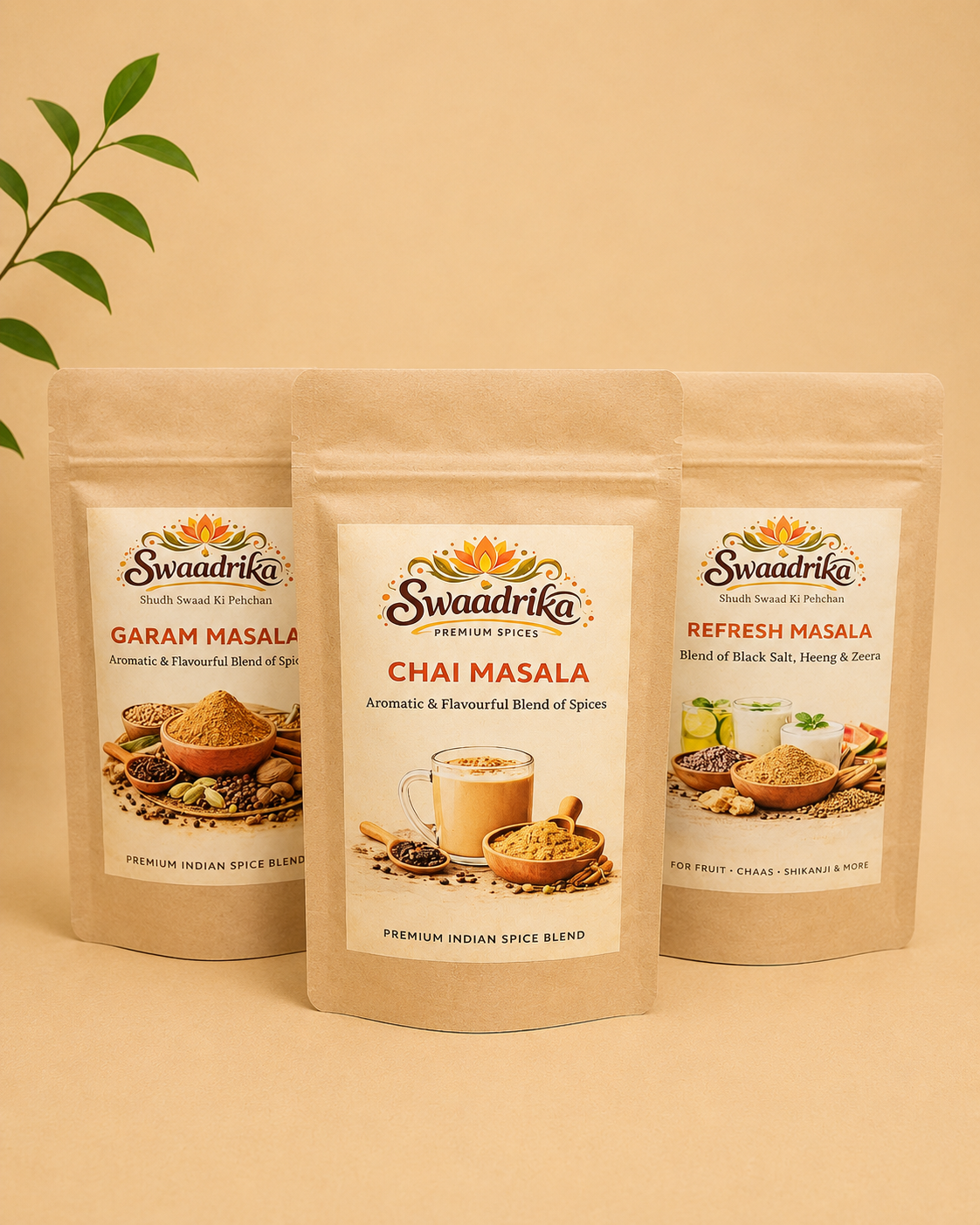 Chai Masala, Garam Masala, Refresh Masala
