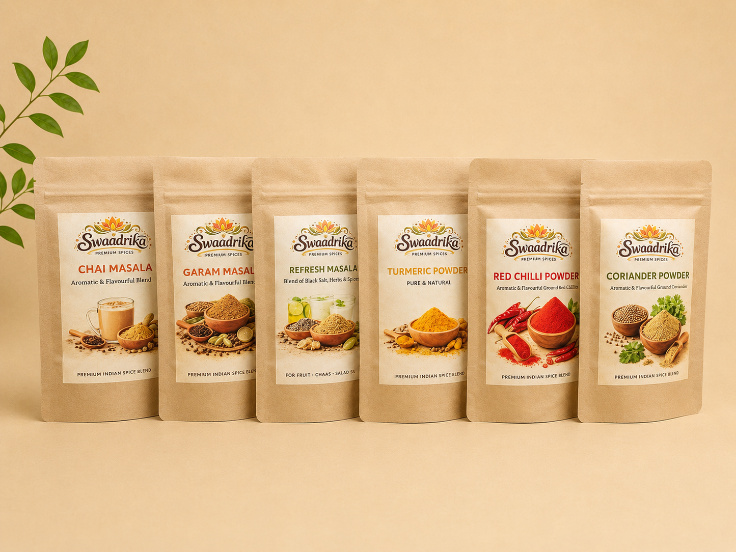 Trial Combo Pack - 6 Premium Spices
